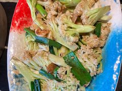 蒜苗炒台山菜花-粤·向群饭店(二沙岛店)