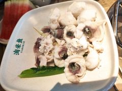 招牌鲜鱼片-淘米捞·米汤脆鲩鱼火锅(福田皇岗店)
