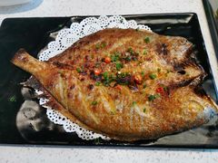 烤东海大黄鱼-九府羊·鲜羊火锅·烤串(新华路店)