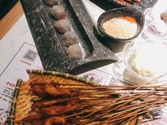 干贝咸蛋黄虾滑-哥老官重庆美蛙鱼头(西湖银泰十一哥店)