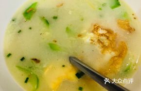 Egg Flower and Loofah Soup