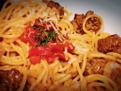 蘑菇肉丸意面-bluefrog蓝蛙(水游城店)