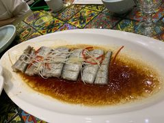 清蒸带鱼-宝轩渔府·老字号海鲜·正宗津菜(水上店)