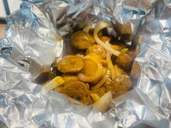 沙姜焗手打牛肉丸-潮粥荟·潮汕砂锅粥(槐房万达店)