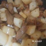 助消化兼养胃的养生料理白萝卜烧肉