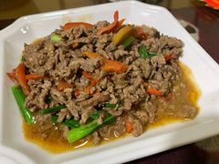 爆炒牛肉-五彩雪域藏餐馆