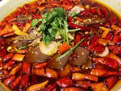 海鲜毛血旺-马路牙子地桌烤肉(工体店)