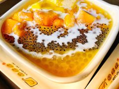 芒果椰汁西米露-圆碌碌甜品屋(二中店)