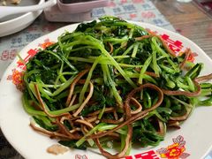 黑豆干丝鸡毛菜-七寻八找·胡同菜