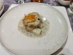 黑松露山药扣鲜鲍鱼鲍鱼-新光酒家·河豚·海鲜·蟹料理(浦东店)