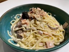 黑松露奶油培根意面-伊诺咖啡(东川路店)