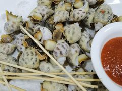 白灼花螺-记忠海鲜