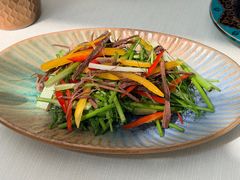 茴香水芹拌牛肉-龟兹KUCINA·新疆菜(前滩L+PLAZA店)