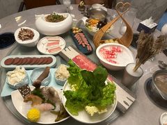 -海上明月海鲜火锅 鲜切牛肉