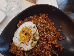 口蘑牛肉炒饭-美丽心情蛋糕(江苏路店)