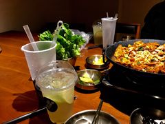 铁板章鱼五花肉-春熙台韩国料理·章鱼肥牛(西丽店)