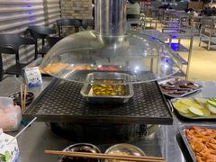 自助取餐区-胡四哥特色火盆烧烤(总店)