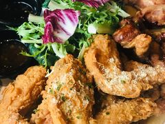 炸鸡拼盘-机器人火炉披萨(爱琴海店)
