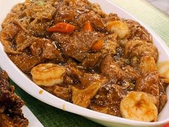 传统虾仁渡面筋-桃子餐厅·天津菜(红星路直营店)