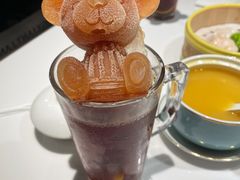 「无限续饮」小熊冻柠茶-领鲜天下·焗海鲜·花胶鸡(天目里店)