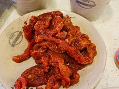 麻辣牛肉-九尺赵老四鲜鹅肠火锅