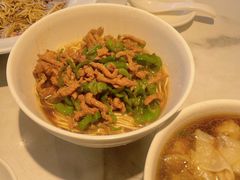 青椒肉丝盖浇面-花园茶楼(兴城西路店)