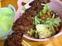 新疆果叔烤羊肉串-炒豆合作社(东四总店)