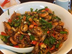 土韭菜炒土鸭蛋-麒麟小院·老九江菜(安平路店)