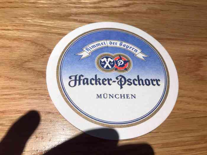 德国瀚克硕啤酒花园餐厅hackerpschorr
