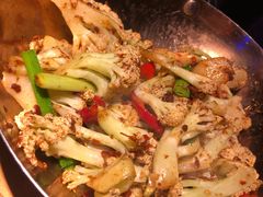 干锅花菜-绿茶餐厅(乐峰广场店)