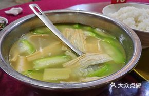 Loofah and Tofu Skin Soup