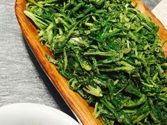 蒸菇扎菜-浩运·海鲜青岛菜·海胆水饺(石老人店)