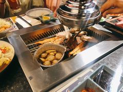 自助取餐区-极焰·烧肉刺身放题(天河领展广场店)