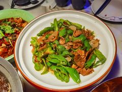辣椒炒肉-绿茶餐厅(朝阳大悦城店)