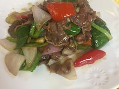 姜葱爆炒猪脷-鸽王世家(东华东路店)