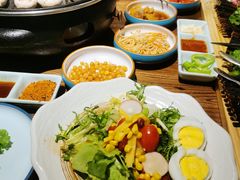 -明洞阿姨·韩式酱蟹烤肉·创意料理(三元桥店)