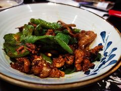 辣椒炒土猪肉-陆小凤四川料理(北京路店)
