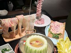 -得意咚瓜·顺德鱼生·冬瓜火锅(深圳首店)