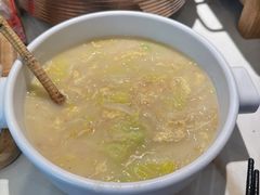 烂糊蛋酥白菜-绿茶餐厅(滨海万达广场店)