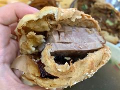 烧饼夹肘子肉-昌顺马记小吃店(昌盛园店)