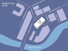 地图-新加坡 Studio M 酒店