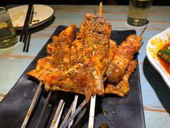 烤鱼柳-六福烧烤酒馆(秦隆步行街店)