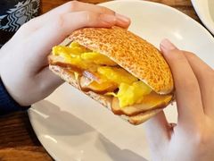 烟熏鸡肉谷物三明治-星巴克(武汉江夏中百广场店)