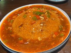 土家浇汁锅巴-悦硒楼·新派恩施菜