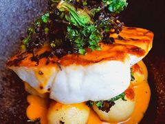 烤海鲈鱼配土豆丸子-BOR Eatery(安福路店)