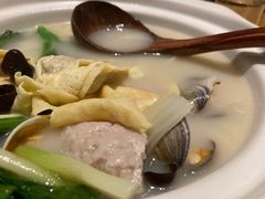 蛋饺时蔬海鲜煲-宁波柏悦酒店·钱湖渔港