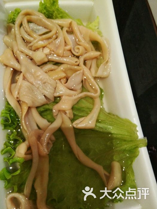 朝天门美蛙鱼头火锅(金狮广场店)-鸭肠图片-青岛美食-大众点评网