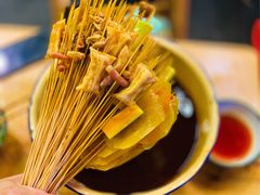 -拈签一笑黄牛肉辣卤串串