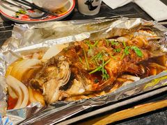 酱烤活鲈鱼-新白鹿餐厅(虹桥南丰城店)