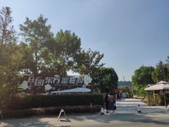 -田园东方蜜桃村的田野营地